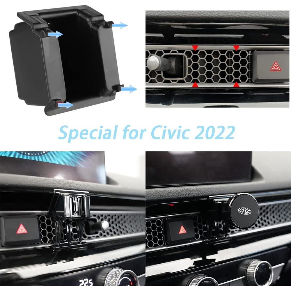 Soporte Magnético para Teléfono de Coche ZChan Civic 2022-2025