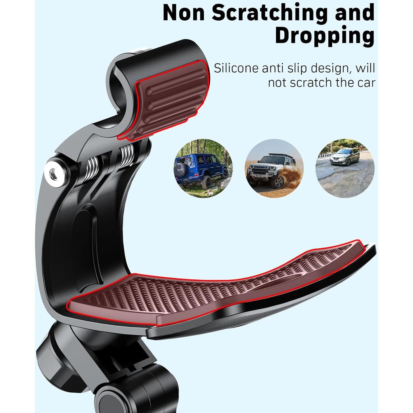 Soporte para teléfono en auto NIYEVN con rotación 360°