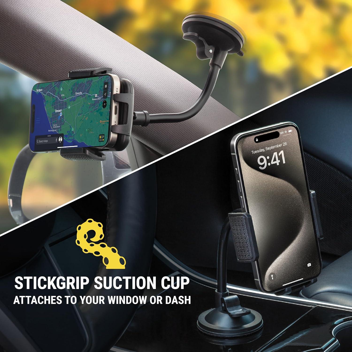 Soporte Universal para Teléfono en Auto Scosche SUHVWDL2-1