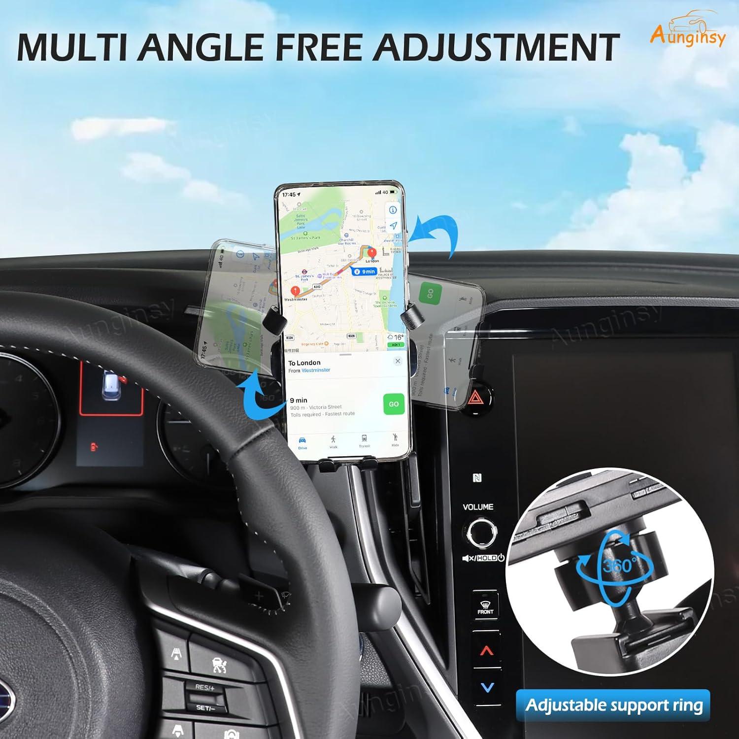 Soporte para Teléfono de Auto Aunginsy para Subaru Crosstrek/WRX 2022-2024