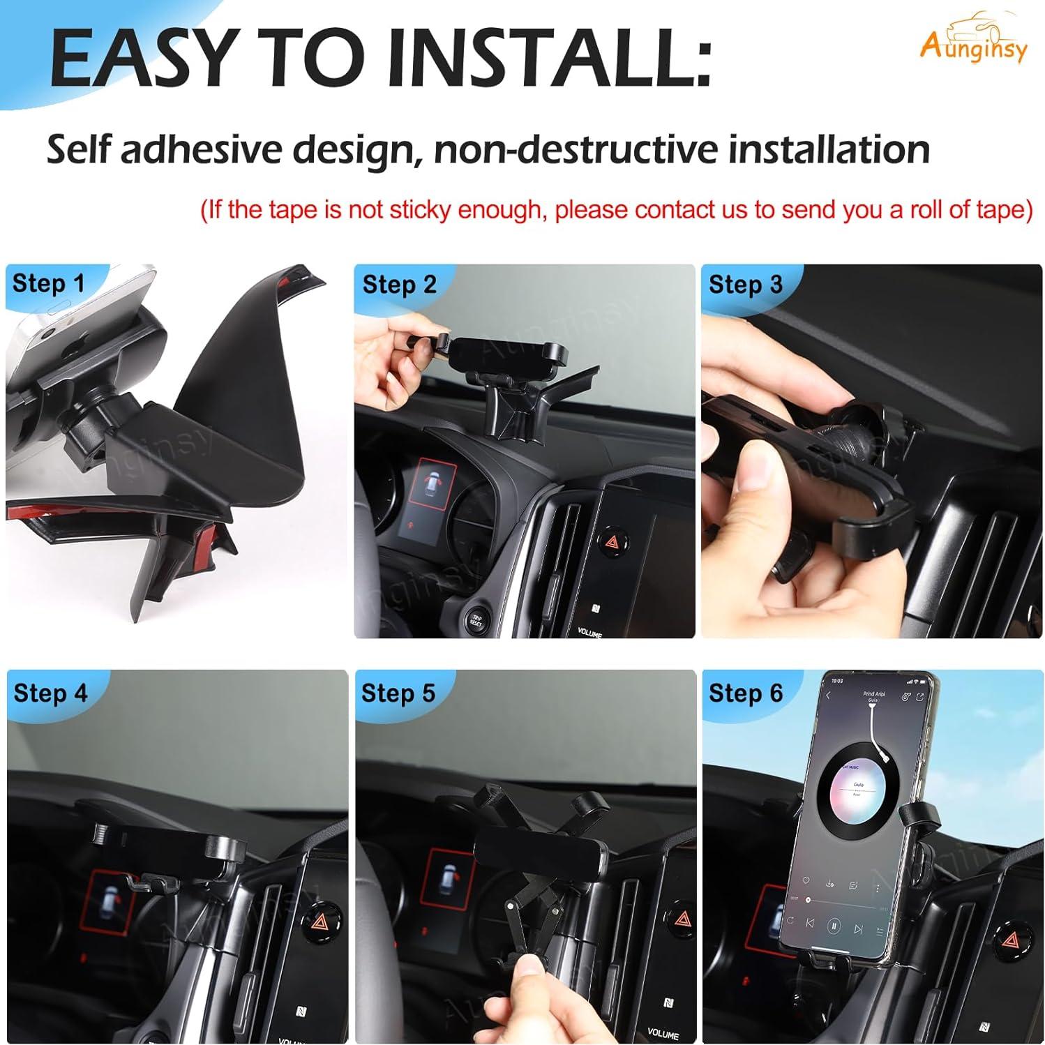 Soporte para Teléfono de Auto Aunginsy para Subaru Crosstrek/WRX 2022-2024