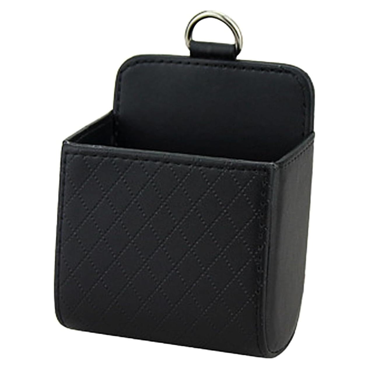 Bolsa de Almacenamiento para Ventilación de Auto UHANBUT - Cuero Negro