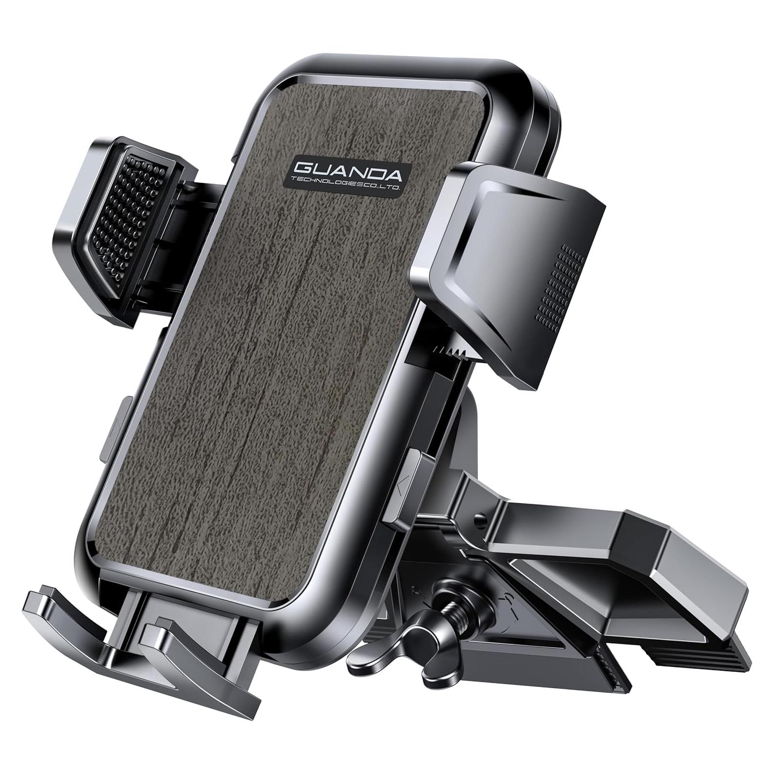 Soporte para Teléfono CD Guanda Gris Ajustable 360°