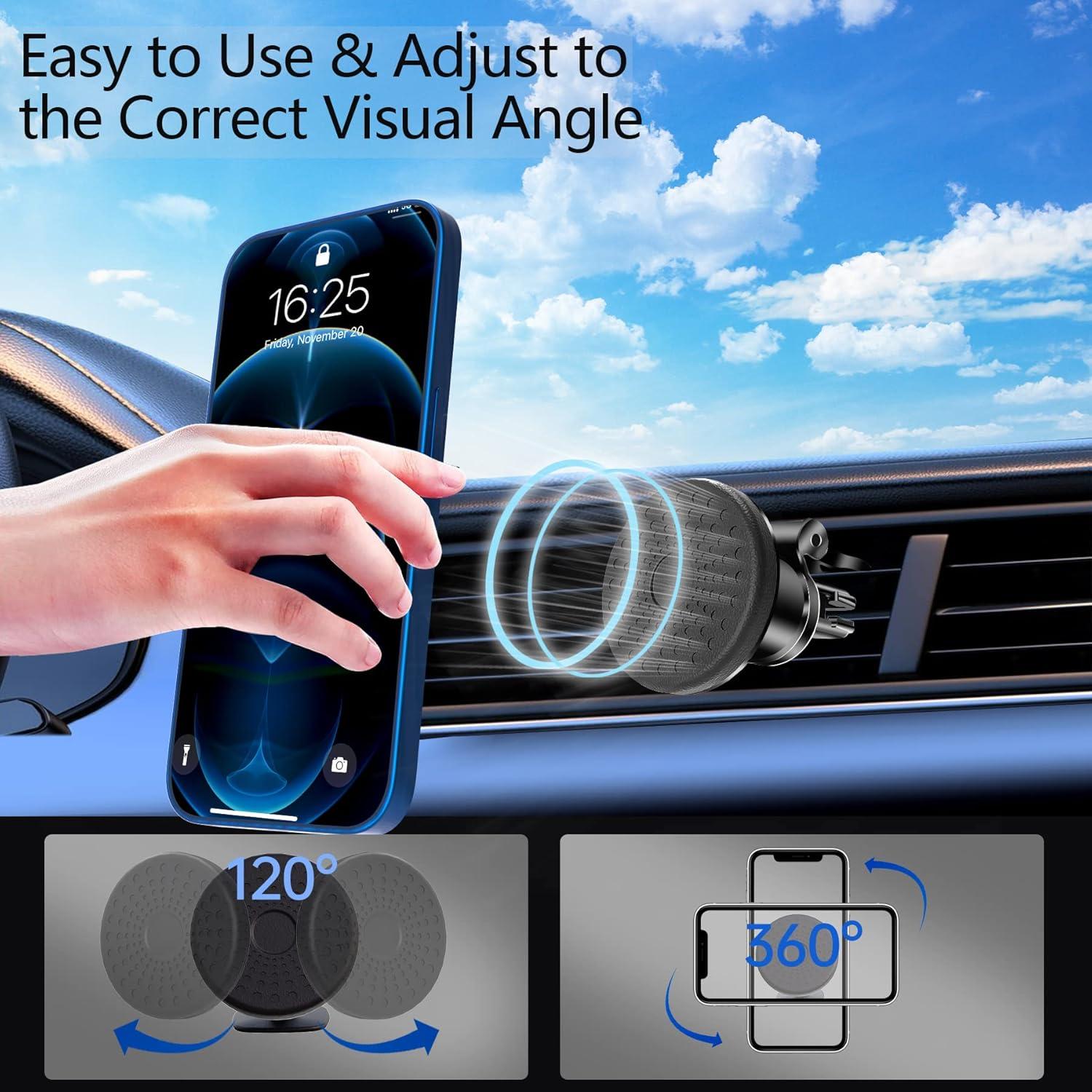 Soporte Magnético para Teléfono UBeesize Auto 360° - Universal