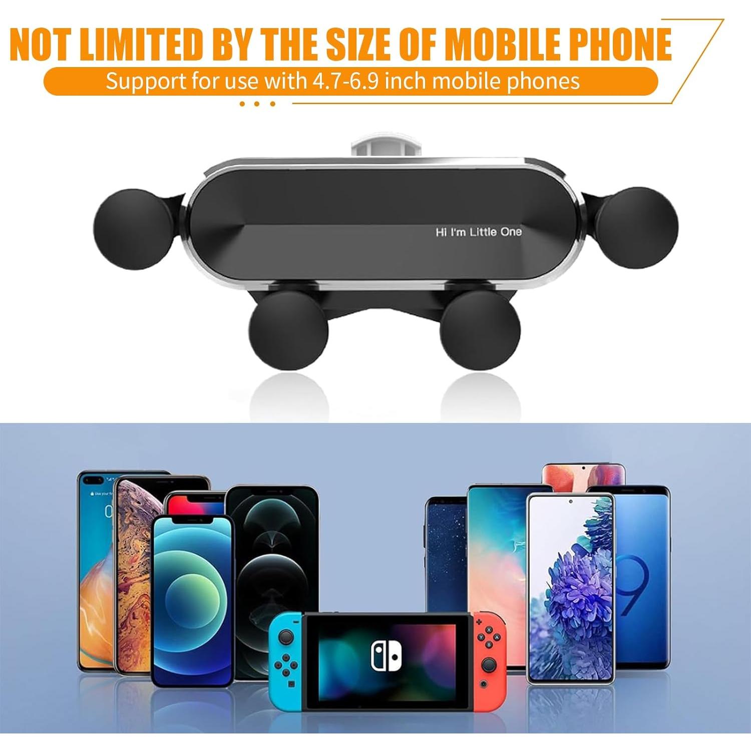 Soporte para Teléfono en Ventilación de Auto Polcatay Ajustable