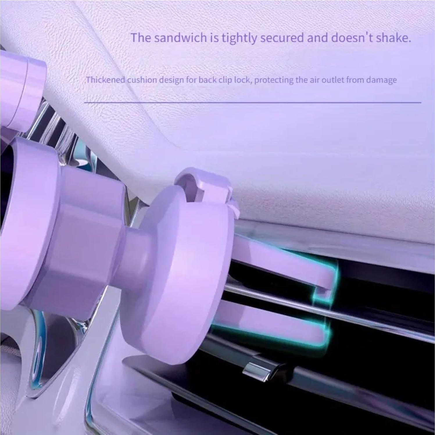 Soporte para Teléfono de Coche Kawaii Rosa - Universal