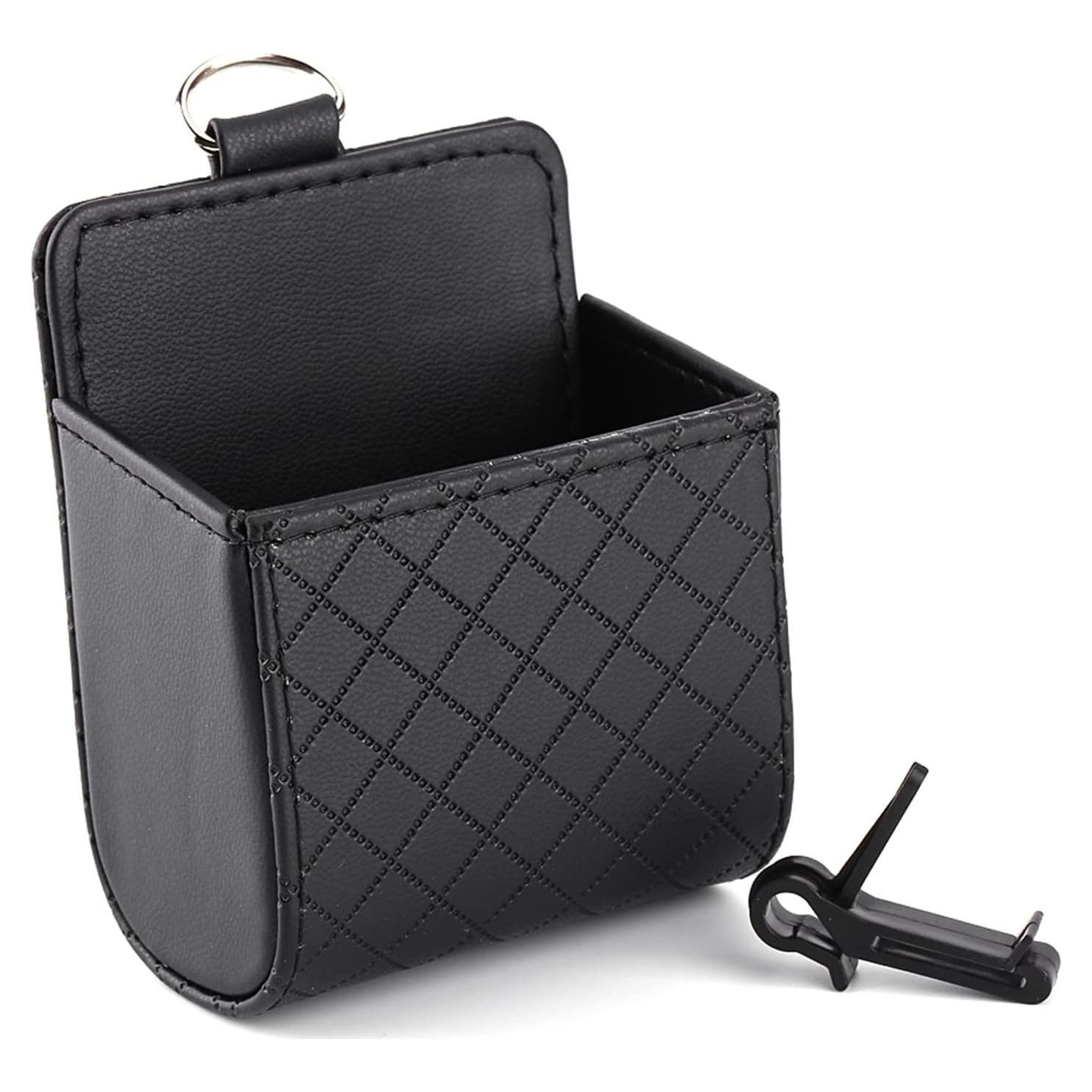 Bolsa de Almacenamiento para Ventilación de Auto Lwuey - Cuero Sintético