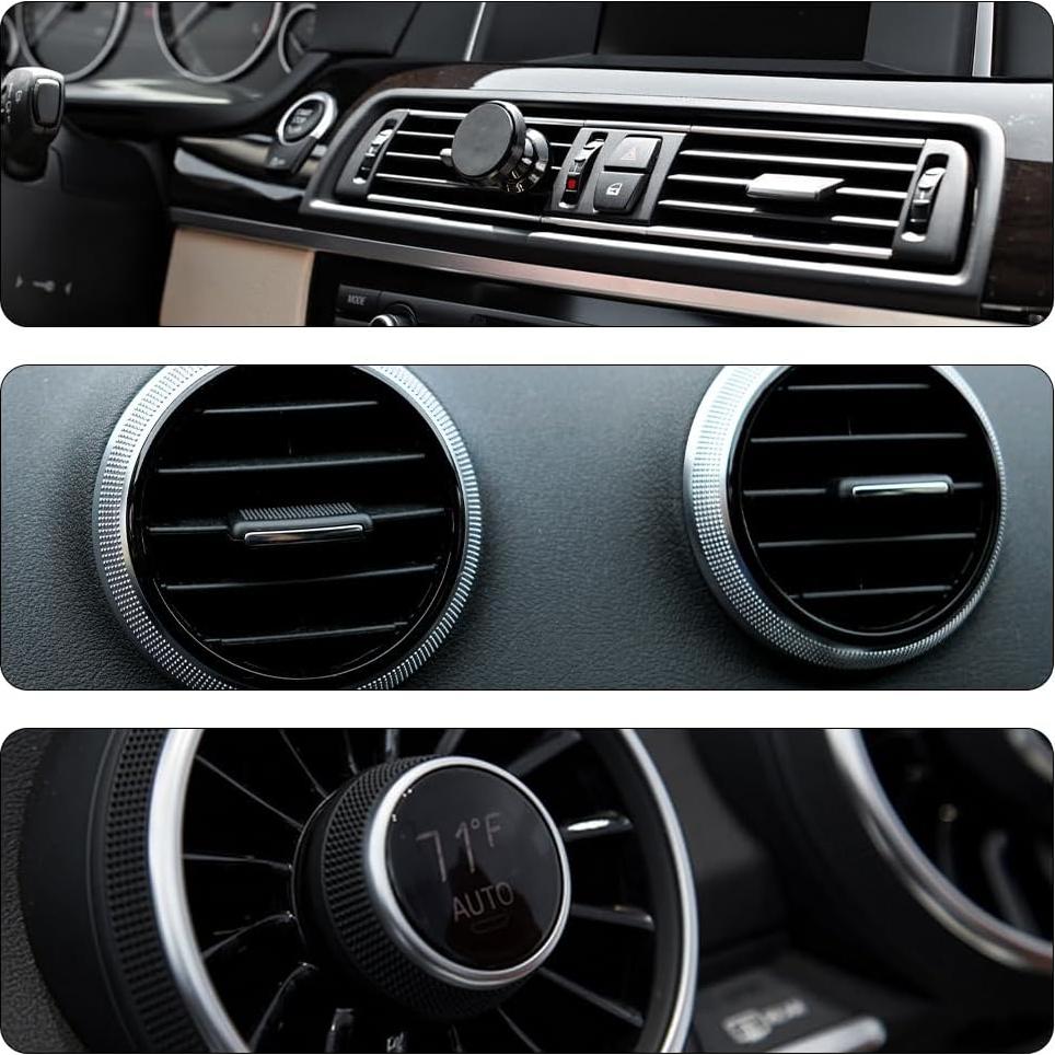 Bolsa de Almacenamiento para Ventilación de Auto Lwuey - Cuero Sintético