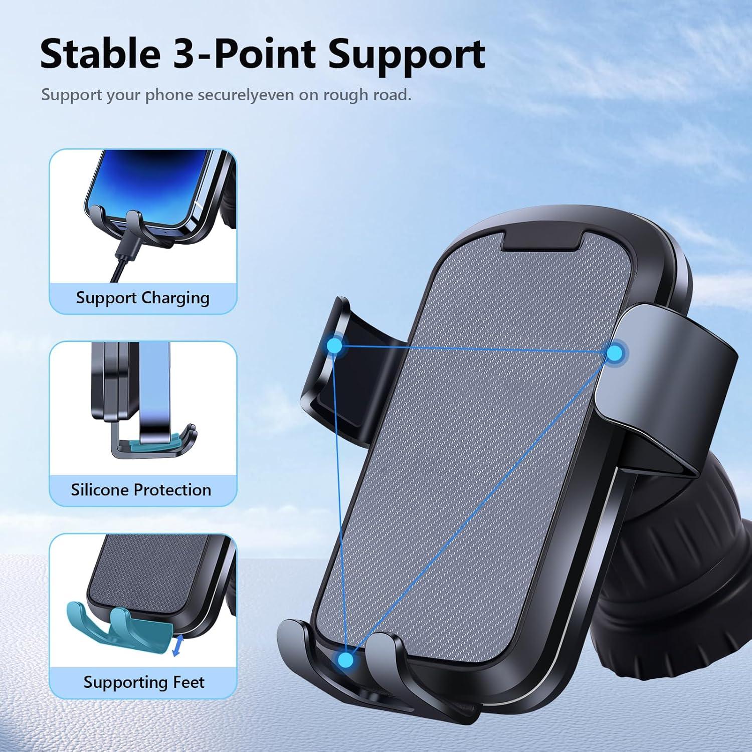 Soporte para Teléfono de Auto HUIMEIJIA YC-textured Universal