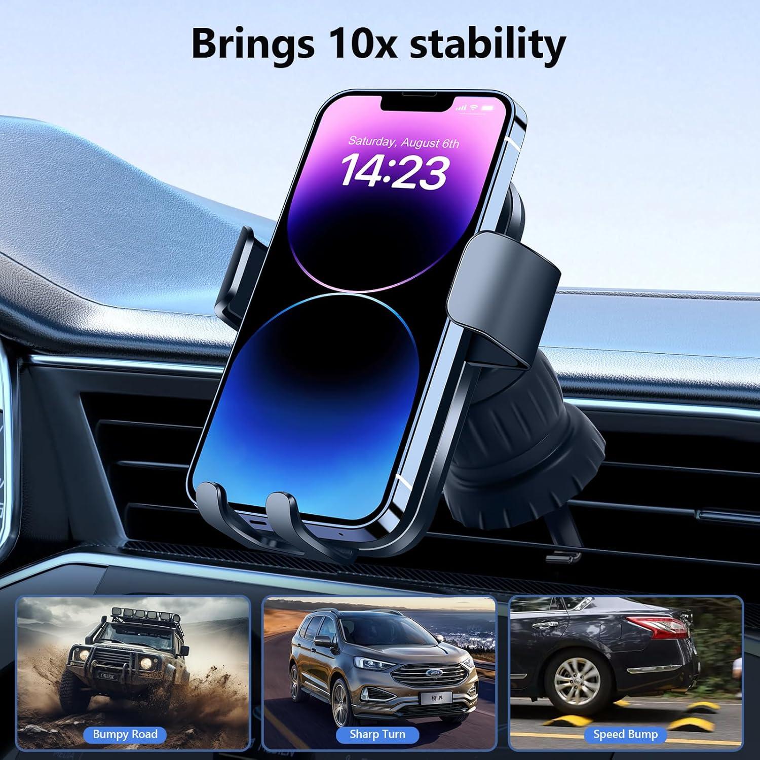 Soporte para Teléfono de Auto HUIMEIJIA YC-textured Universal