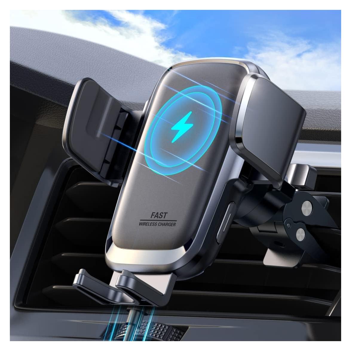 Cargador Inalámbrico para Auto JOYROOM 15W Qi Soporte Teléfono