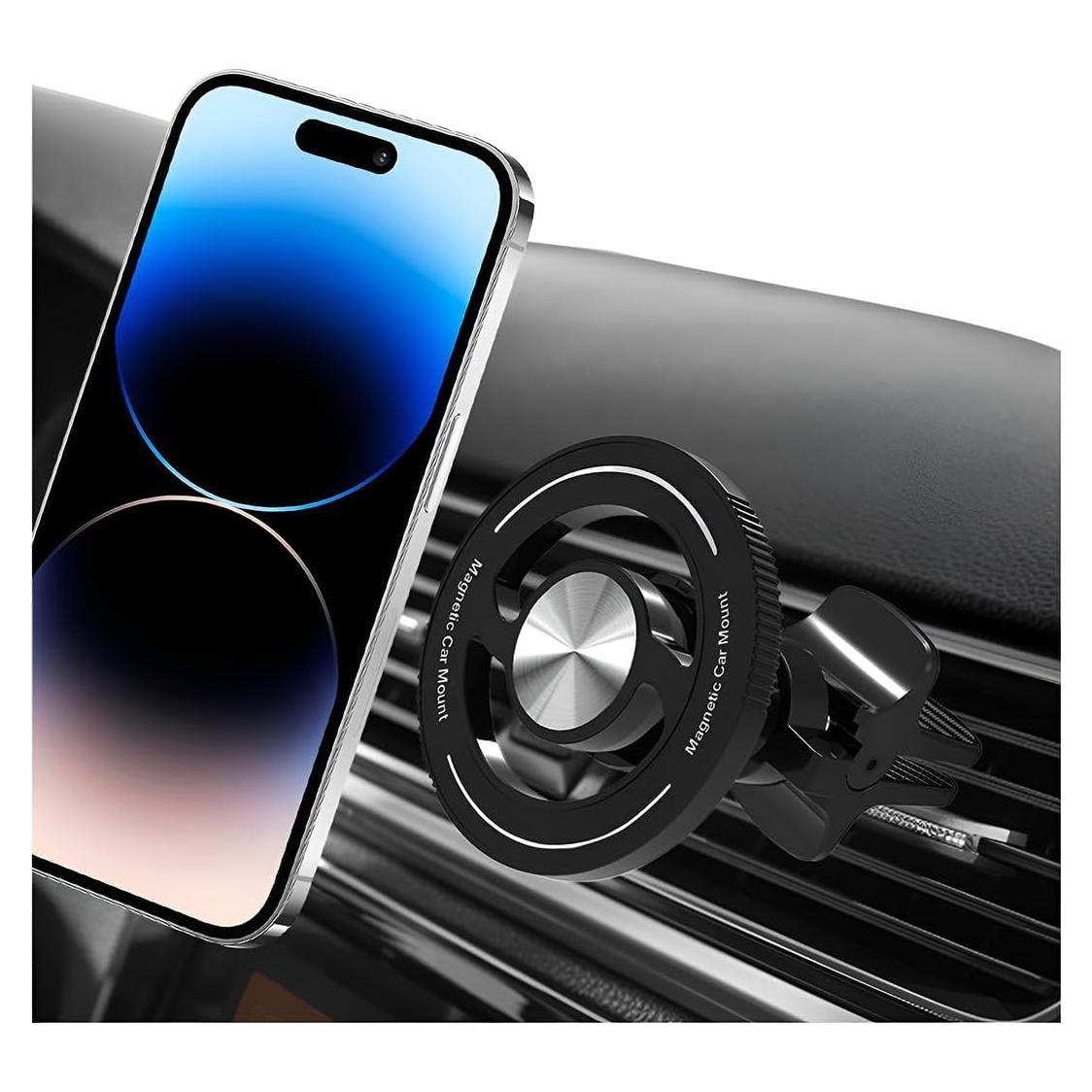 Soporte Magnético para Teléfono de Coche Sandfren Ajustable 360°