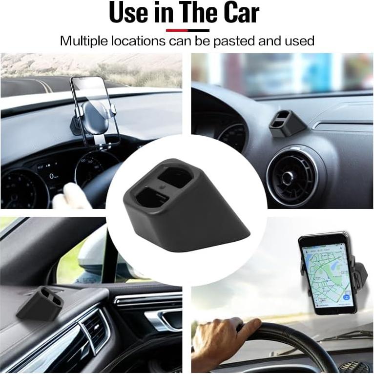 Soporte para Teléfono Móvil de Auto ThtRht - Paquete de 2, Base Adhesiva