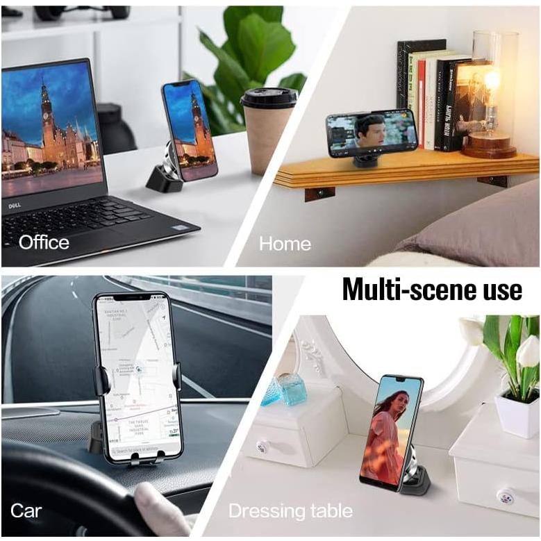 Soporte para Teléfono Móvil de Auto ThtRht - Paquete de 2, Base Adhesiva