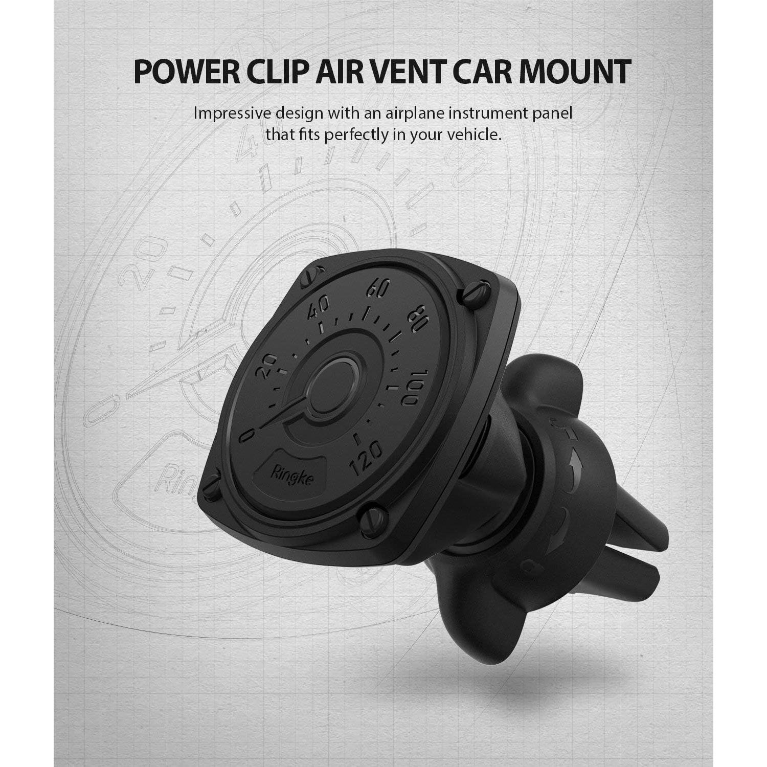 Soporte para Teléfono en Coche Ringke Power Clip Vent 360°