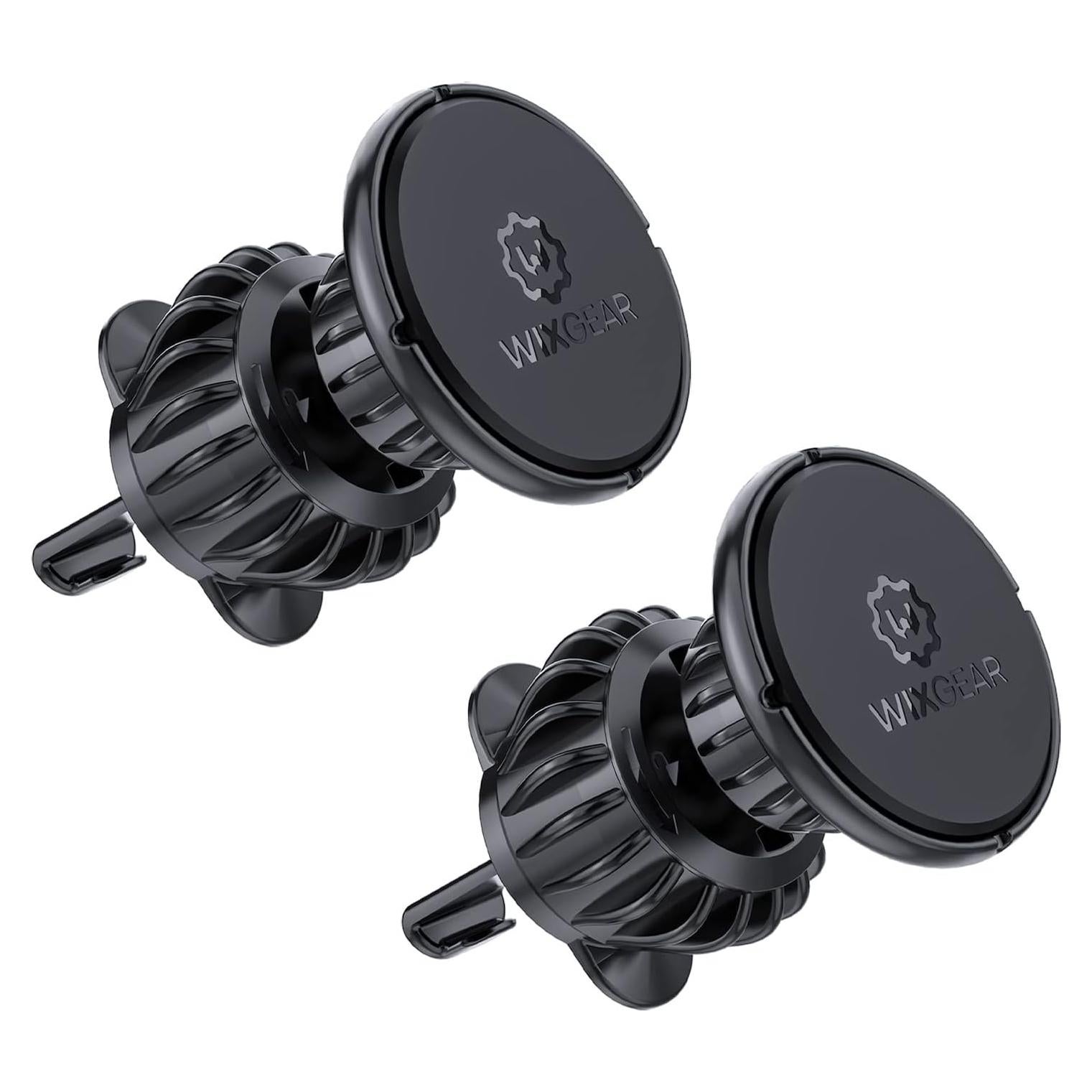 Soporte Magnético para Coche WixGear - 2 Paquete, Fácil Instalación