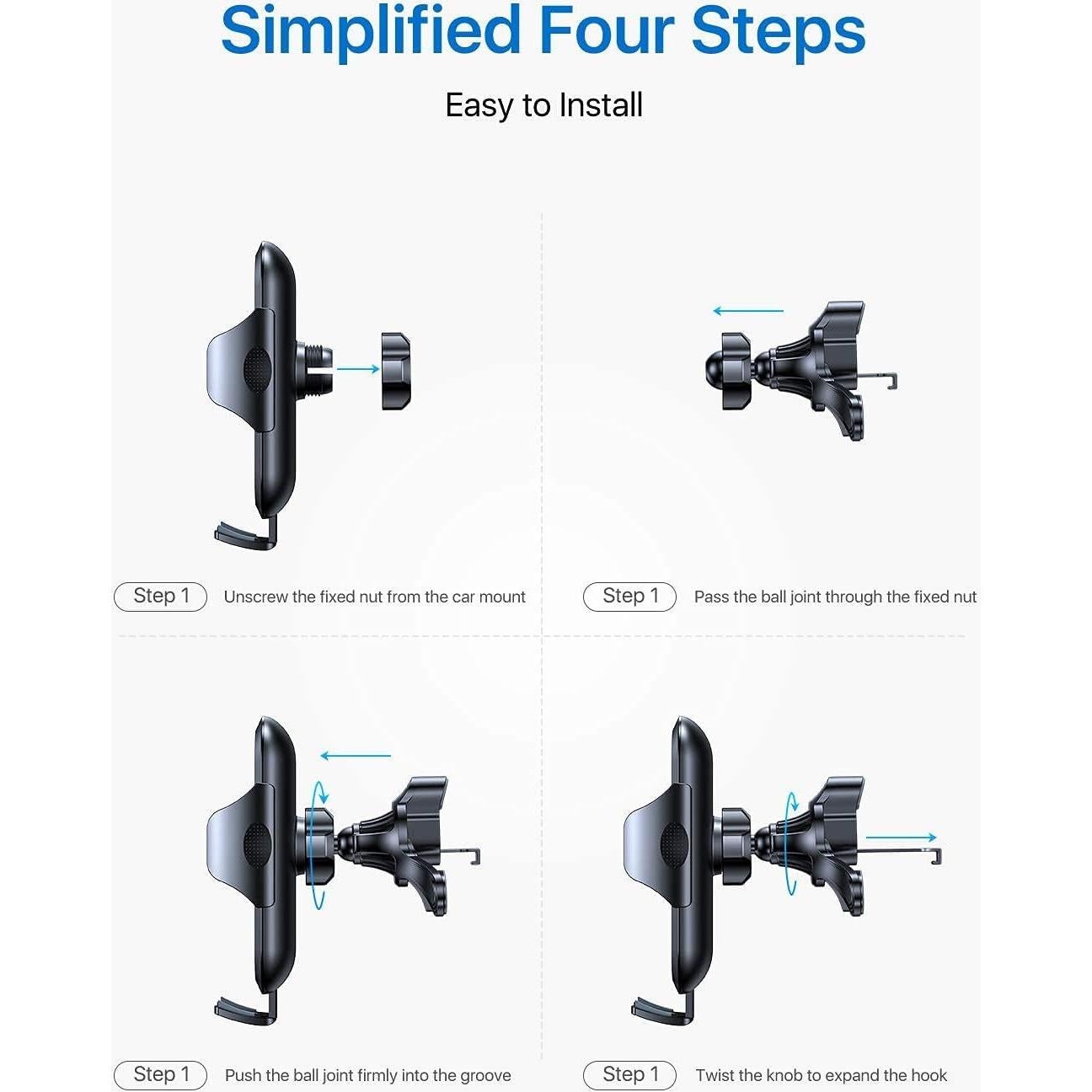 Soporte para Teléfono Andobil Clip Universal para Coche 17mm
