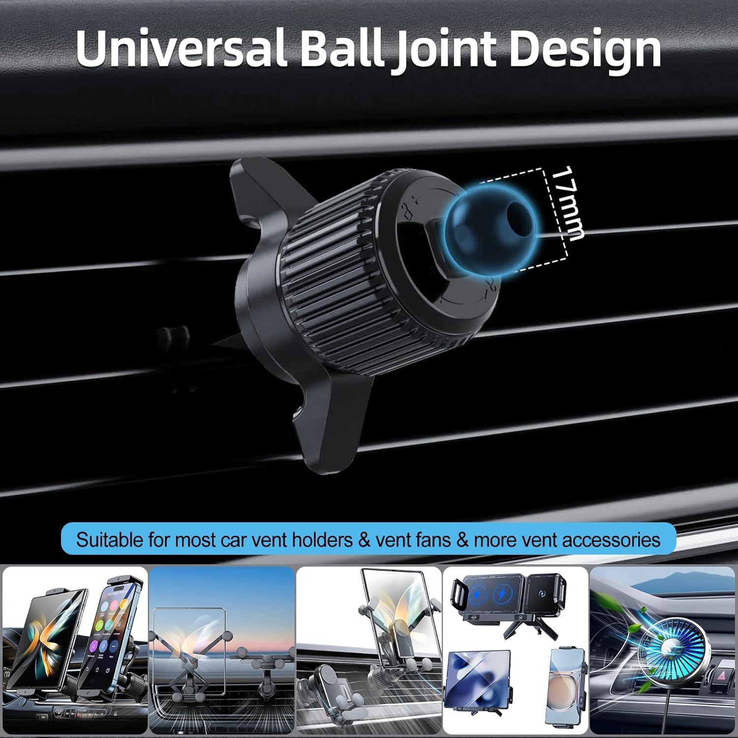 Clip de Ventilación Ajustable xuenair 17mm para Teléfono