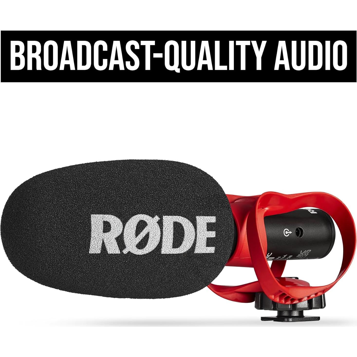 Micrófono de Escopeta RØDE VideoMic GO II Helix 3ra Gen