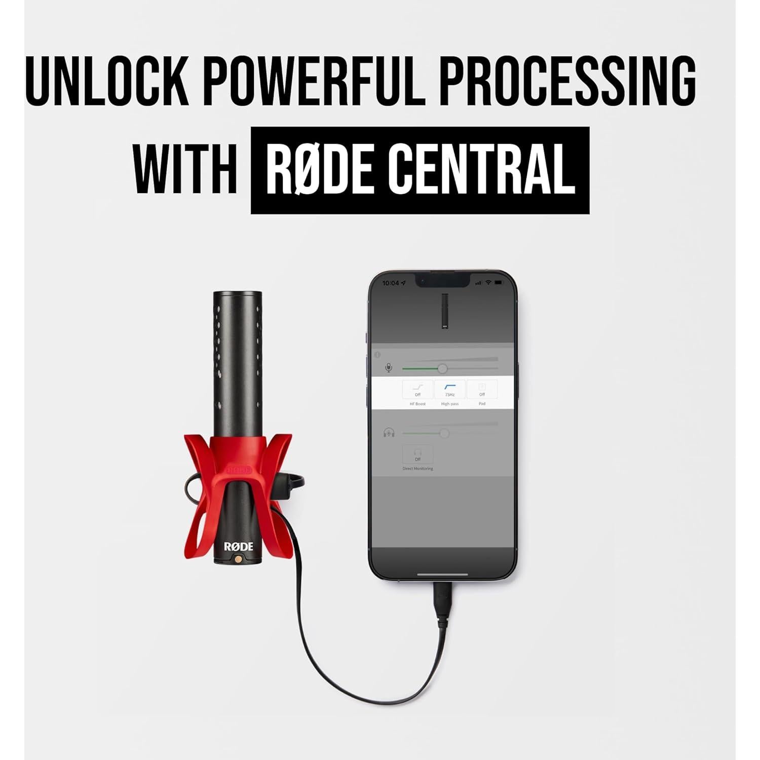 Micrófono de Escopeta RØDE VideoMic GO II Helix 3ra Gen