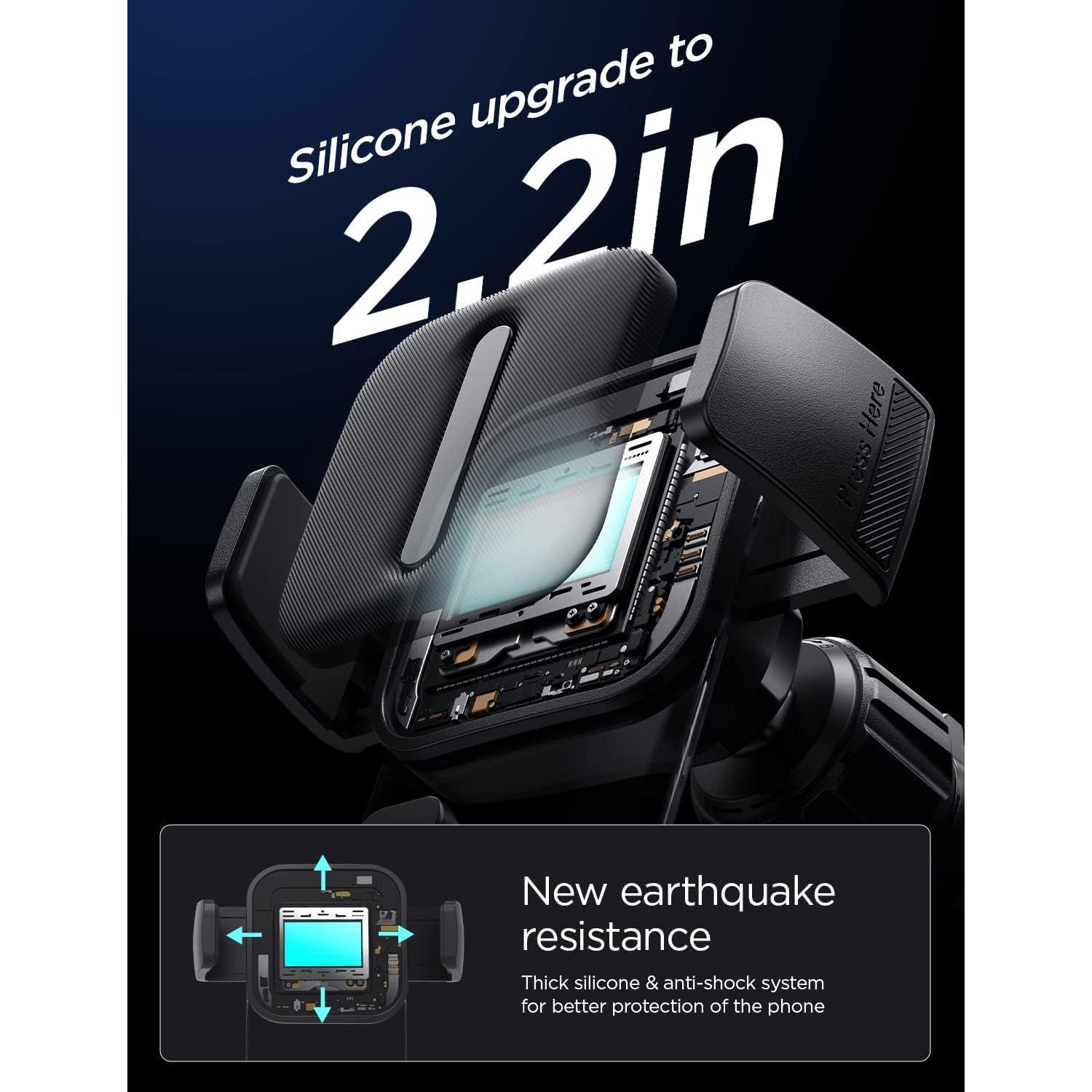 Soporte para Teléfono LISEN para Auto con Clip de Extensión