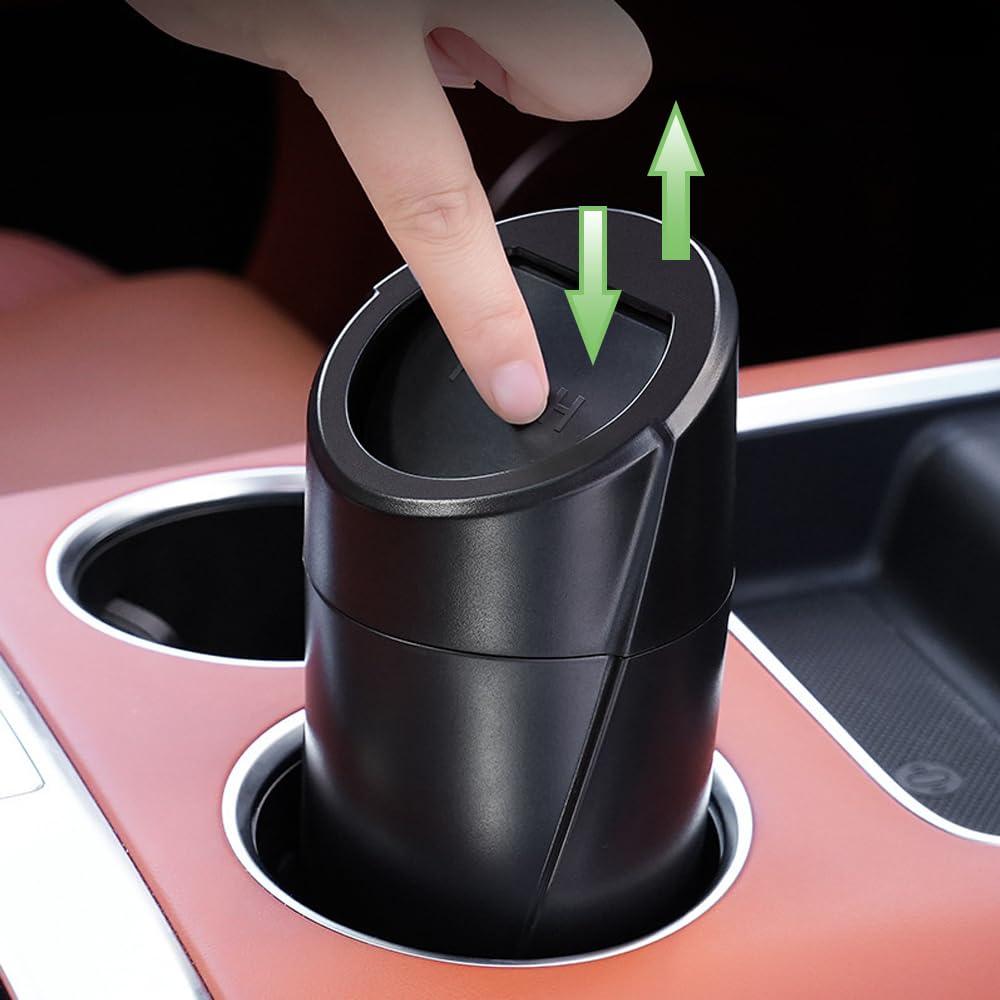 Basurero Mini Portátil Rosa OtpOutopa 20cm - Auto, Oficina, Camping