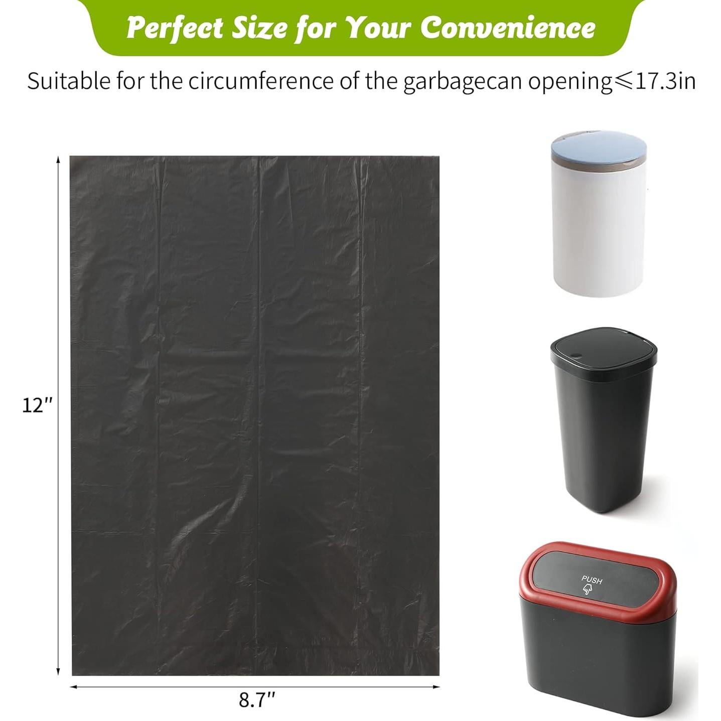 Basurero Colgante CZWL&HG Mini Portátil Impermeable 1.89L