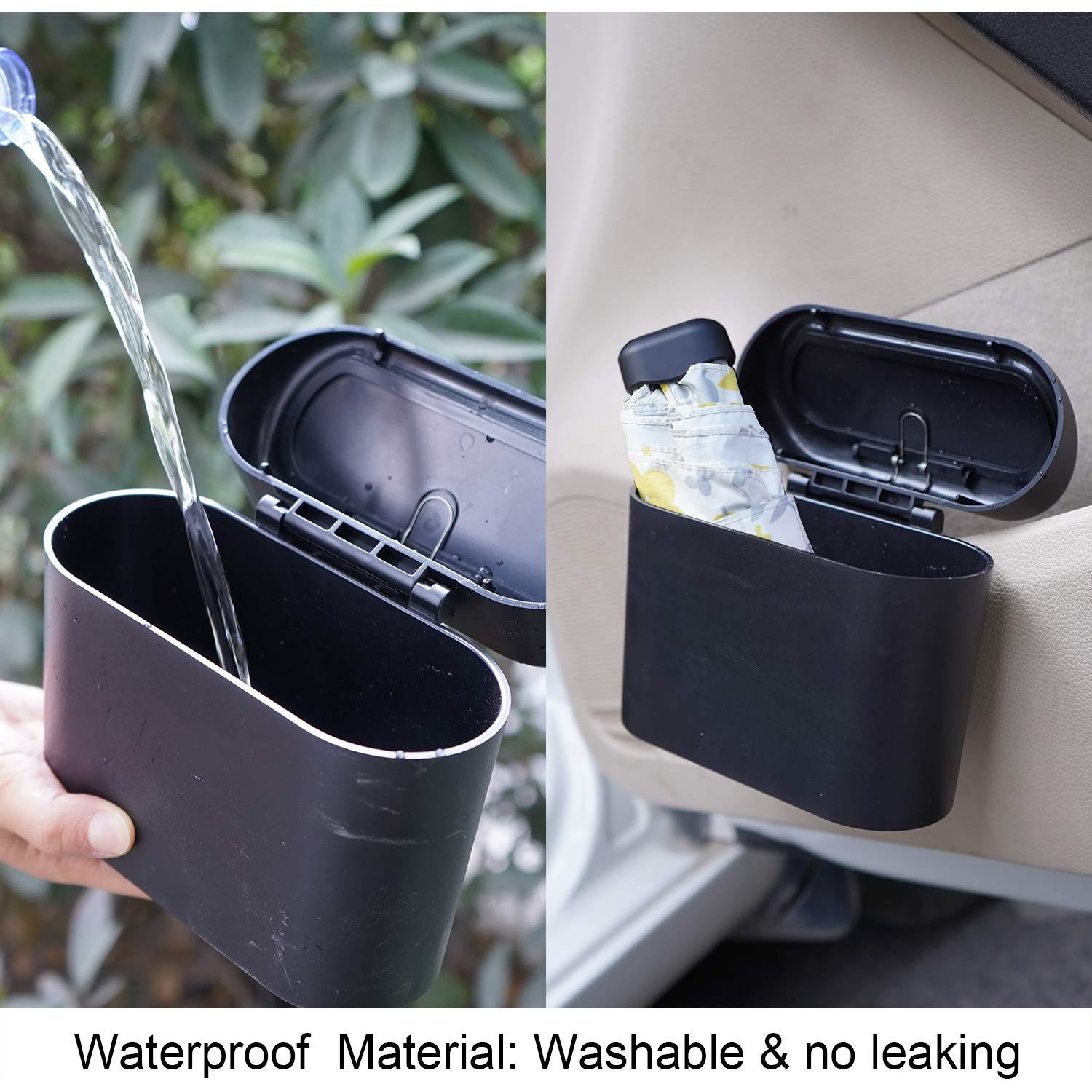 Basurero Colgante CZWL&HG Mini Portátil Impermeable 1.89L