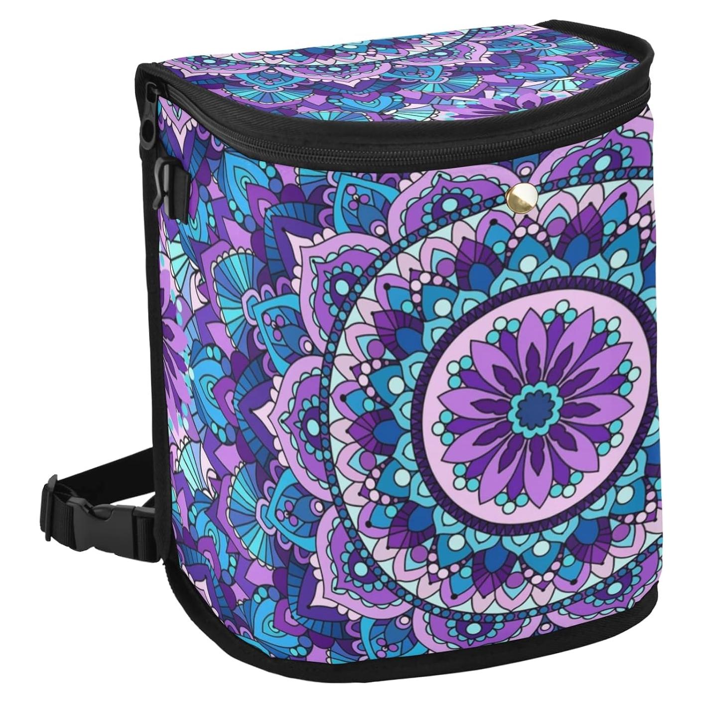 Basurero de Auto Bolaz Impermeable con Tapa Cremallera 28x23x18cm