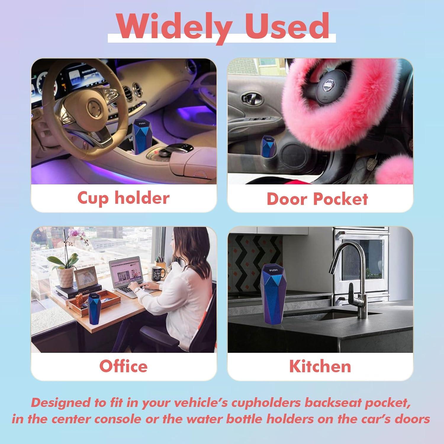 Basurero de Auto x xotic tech Mini a Prueba de Fugas Azul