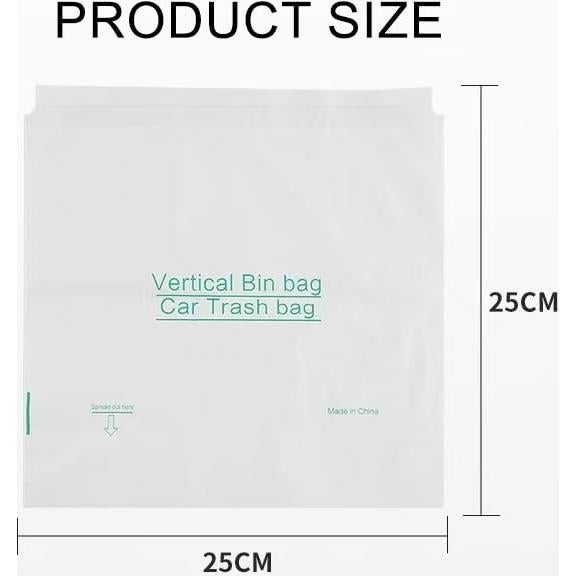 Bote de Basura para Auto EWUVP 20 Piezas 25cm HDPE