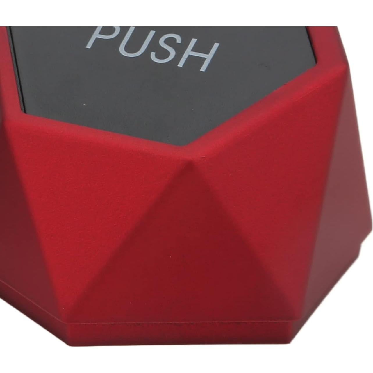 Basurero para Auto Aramox Rojo ABS con Tapa 20x8.8 cm