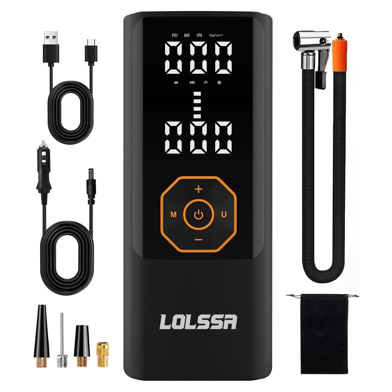 Compresor de Aire Portátil LOLSSA TJ09 Pro Max 180PSI