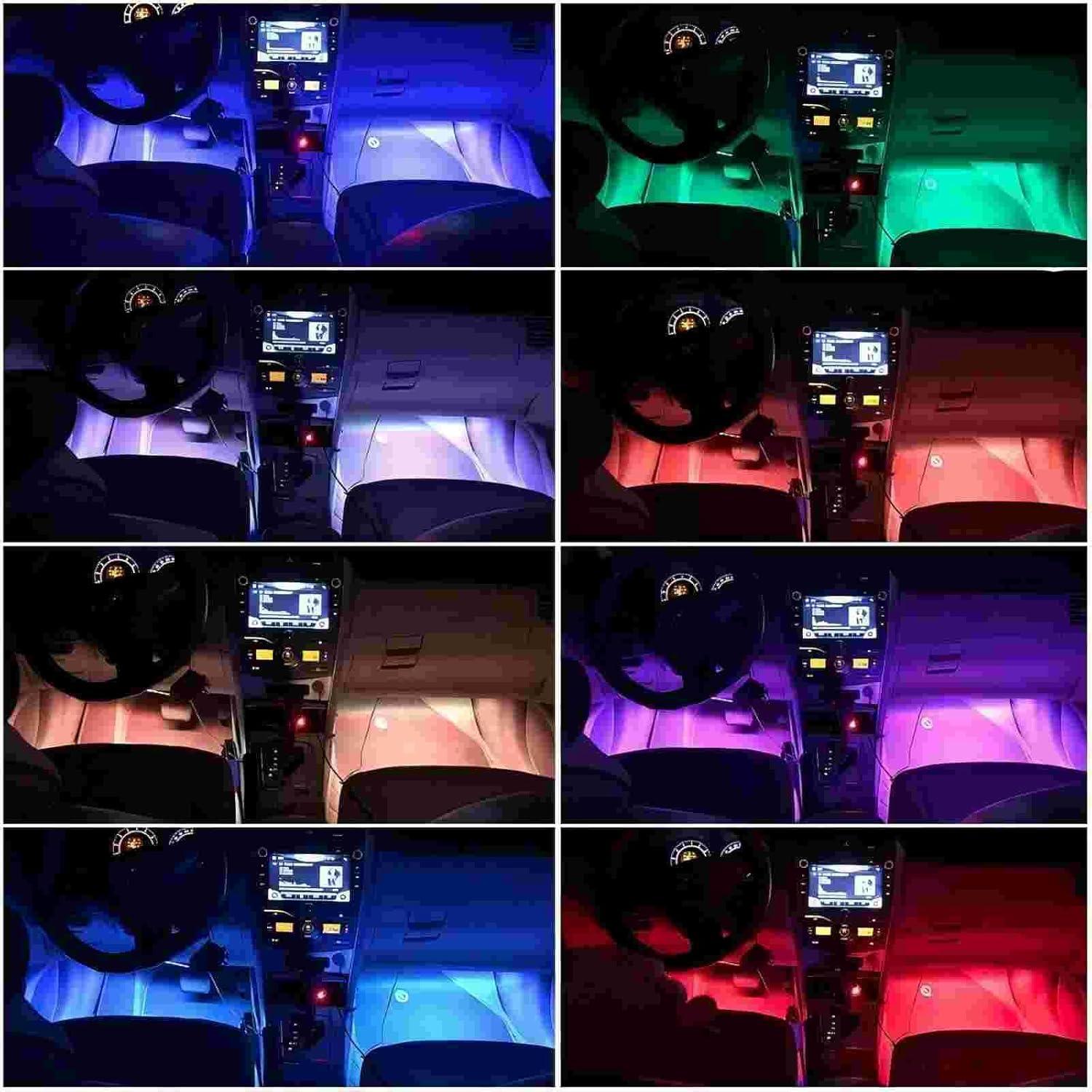 Tira de Luz LED Multicolor HAOQUOOU CD01 USB 5V para Auto