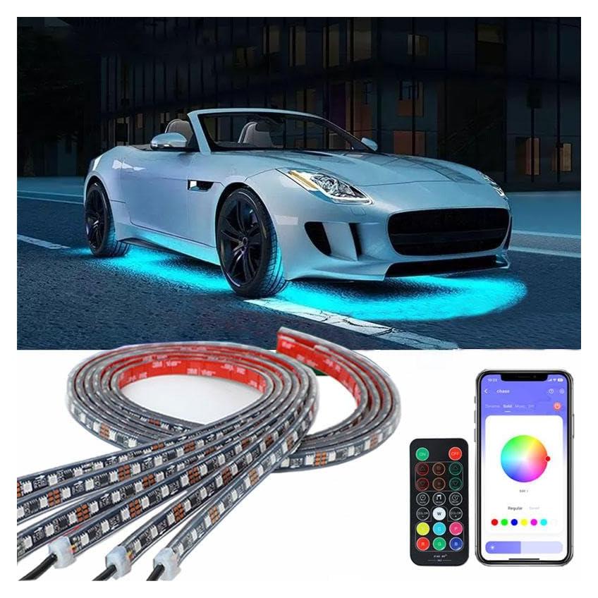 Luces LED de Subrayado ADRESUNO 12V, 6 PCS, Impermeables