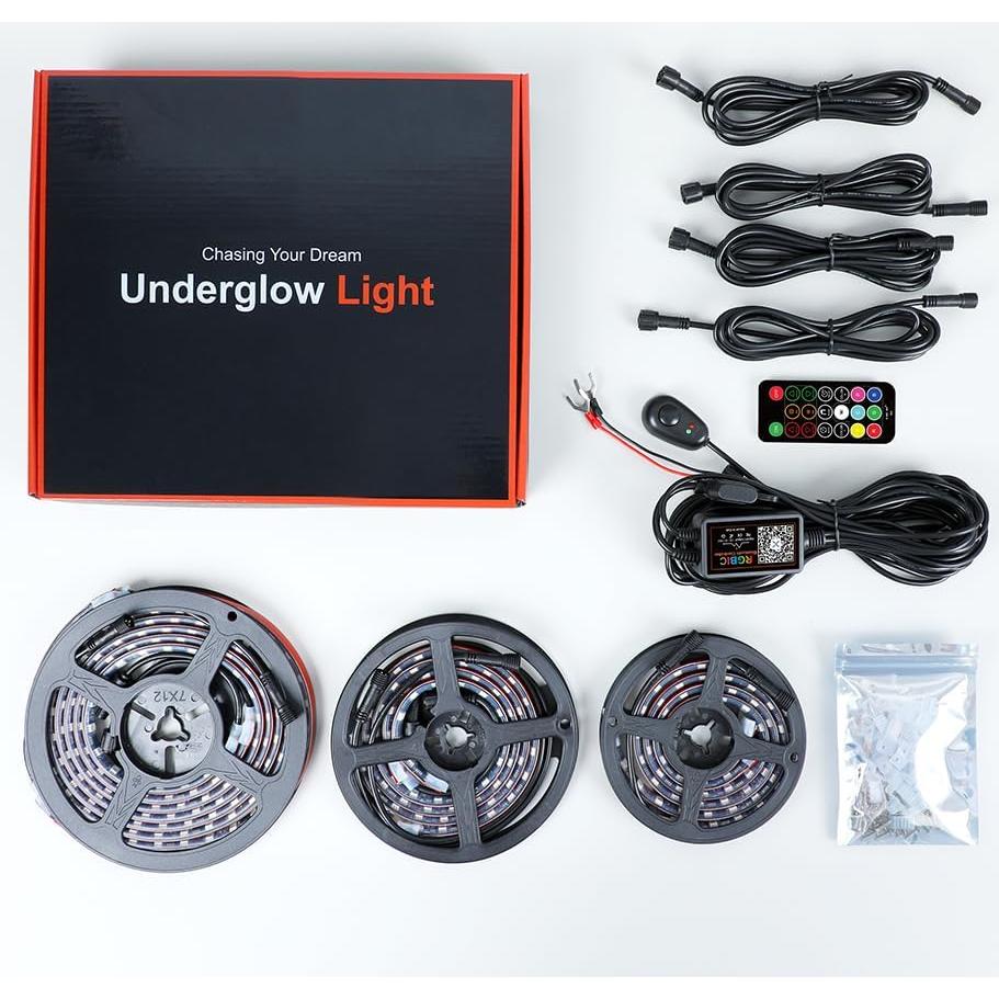 Luces LED de Subrayado ADRESUNO 12V, 6 PCS, Impermeables