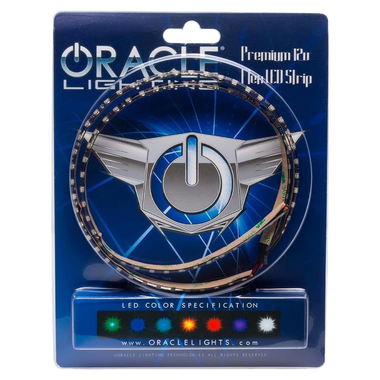 Kit de Iluminación LED Verde ORACLE 3805-004 - Impermeable - 2 Tiras