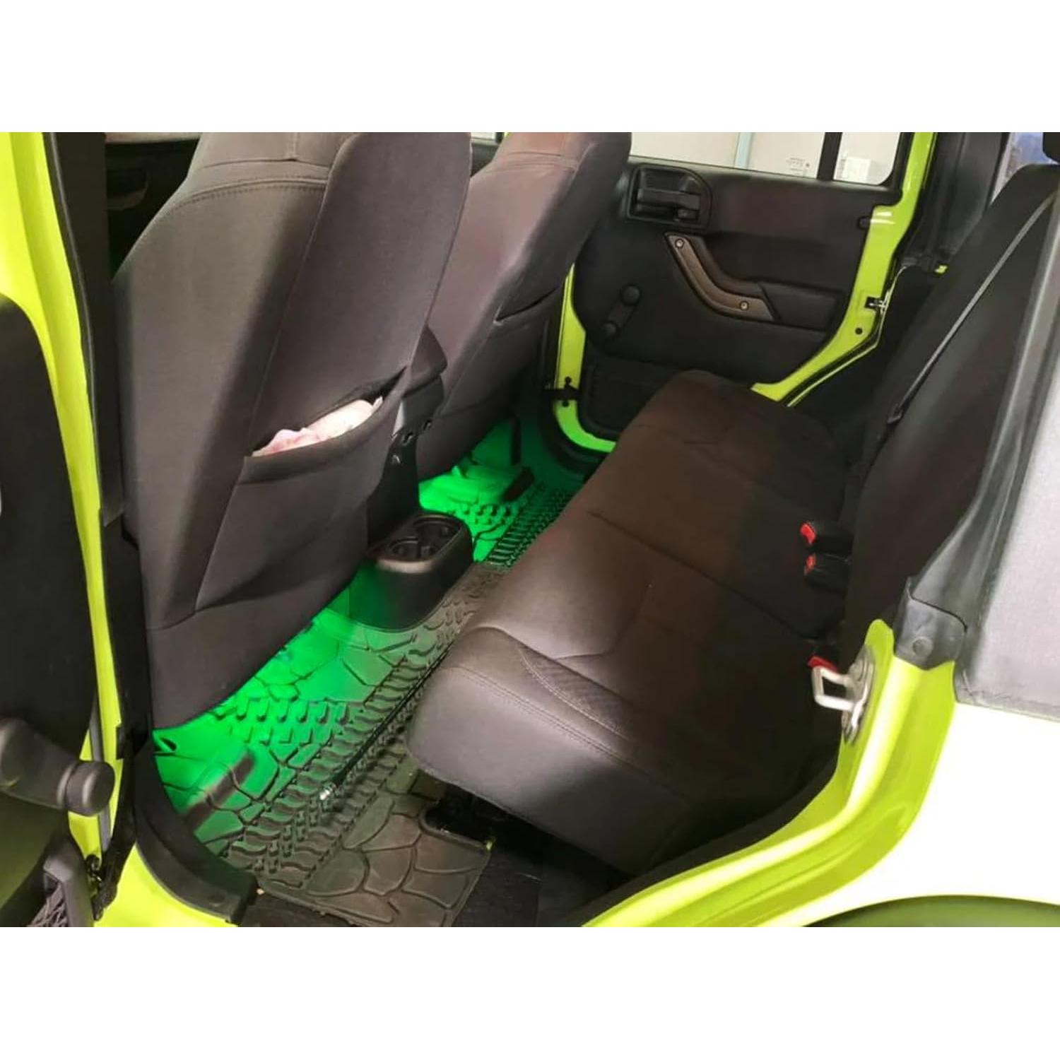 Kit de Iluminación LED Verde ORACLE 3805-004 - Impermeable - 2 Tiras