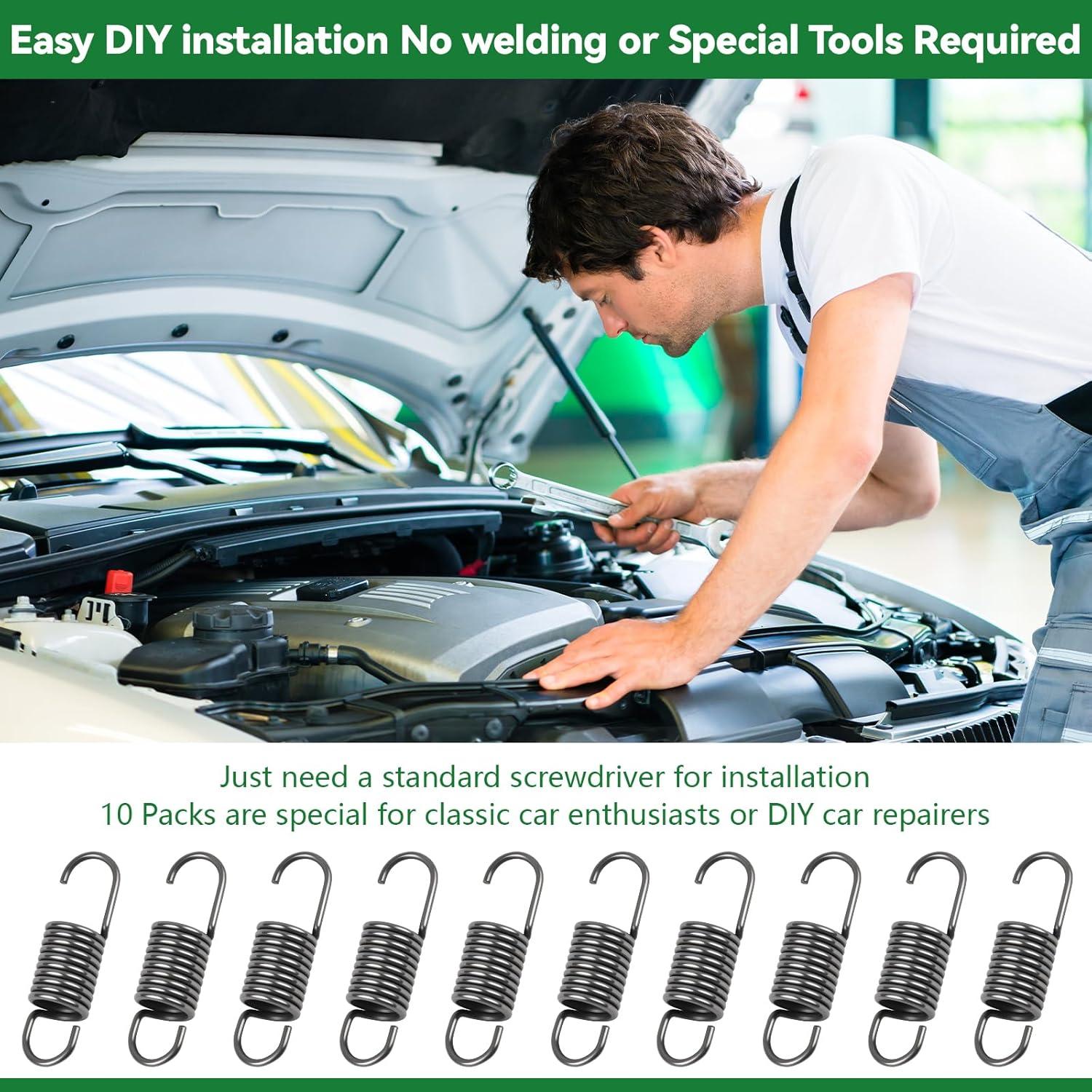 Paquete de 10 Resortes de Ajuste de Faros GM 3923948 Chevrolet