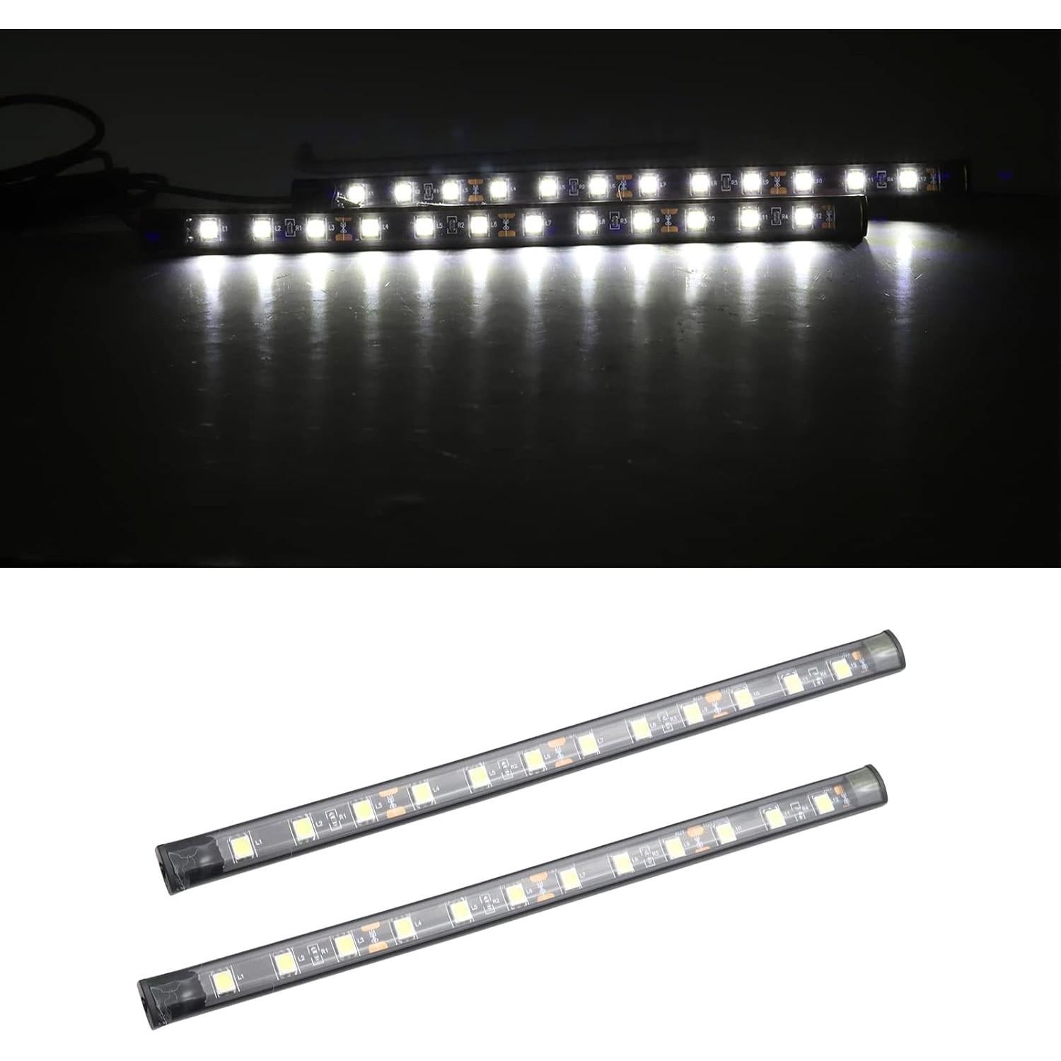 Kit de Iluminación LED para Coche YnGia 2PCS Blanco Impermeable
