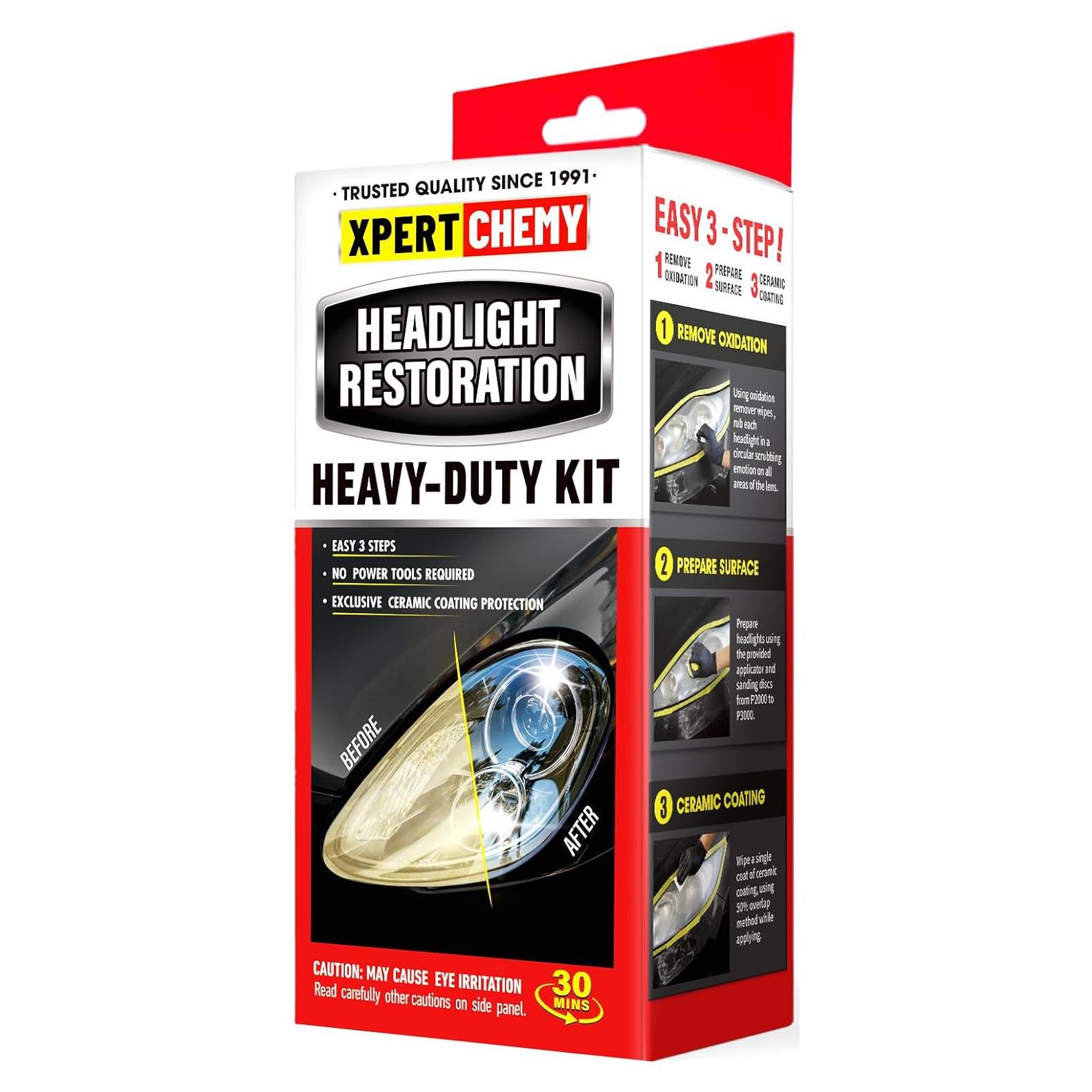 Kit de Restauración de Faros XPERTCHEMY XP005 - Sin Herramientas