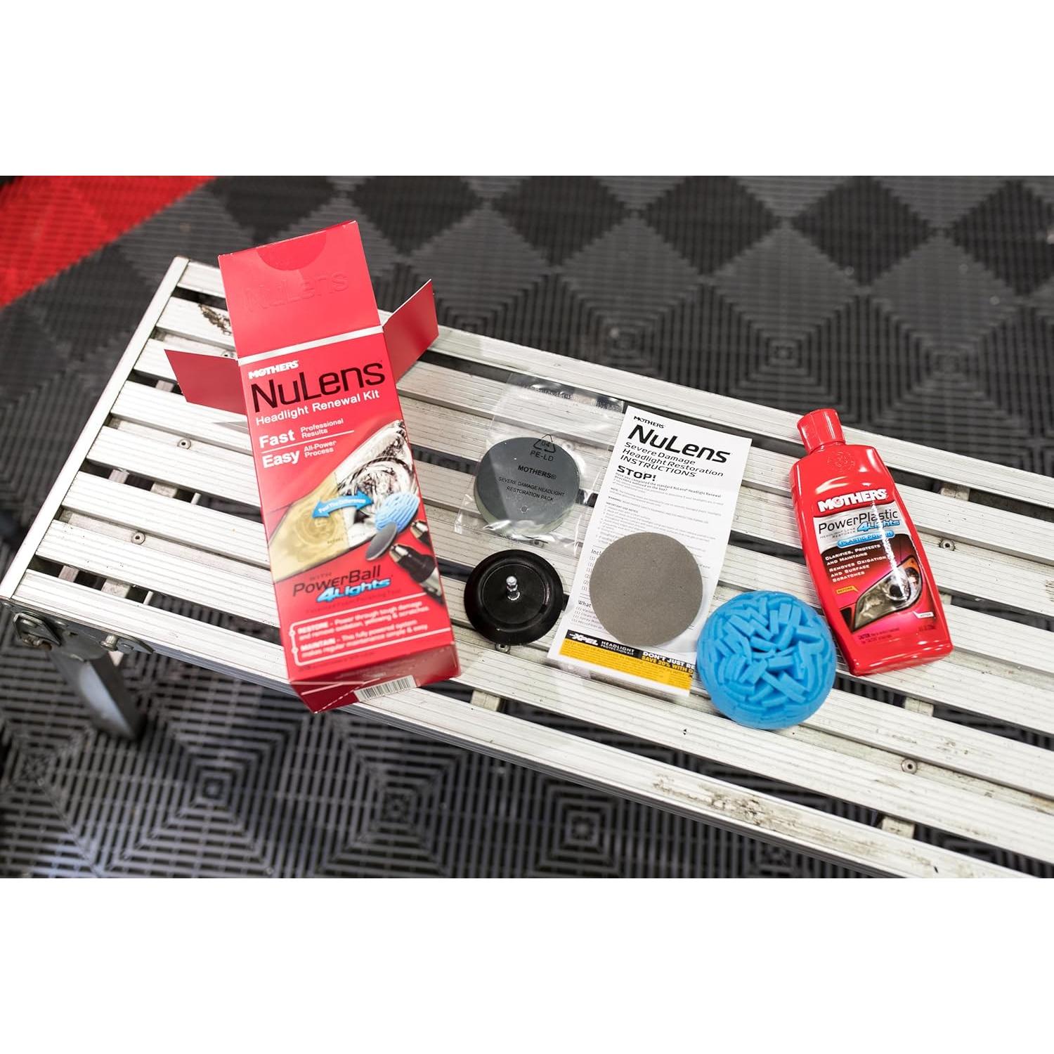 Kit de Renovación de Faros Mothers 07251 - Pulidor 227 ml