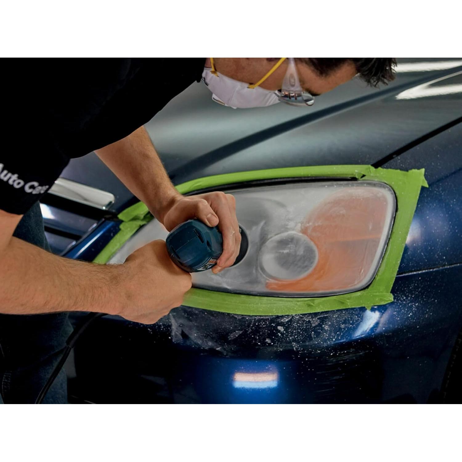 Kit de Restauración de Faros 3M - 4 Discos y Compuesto