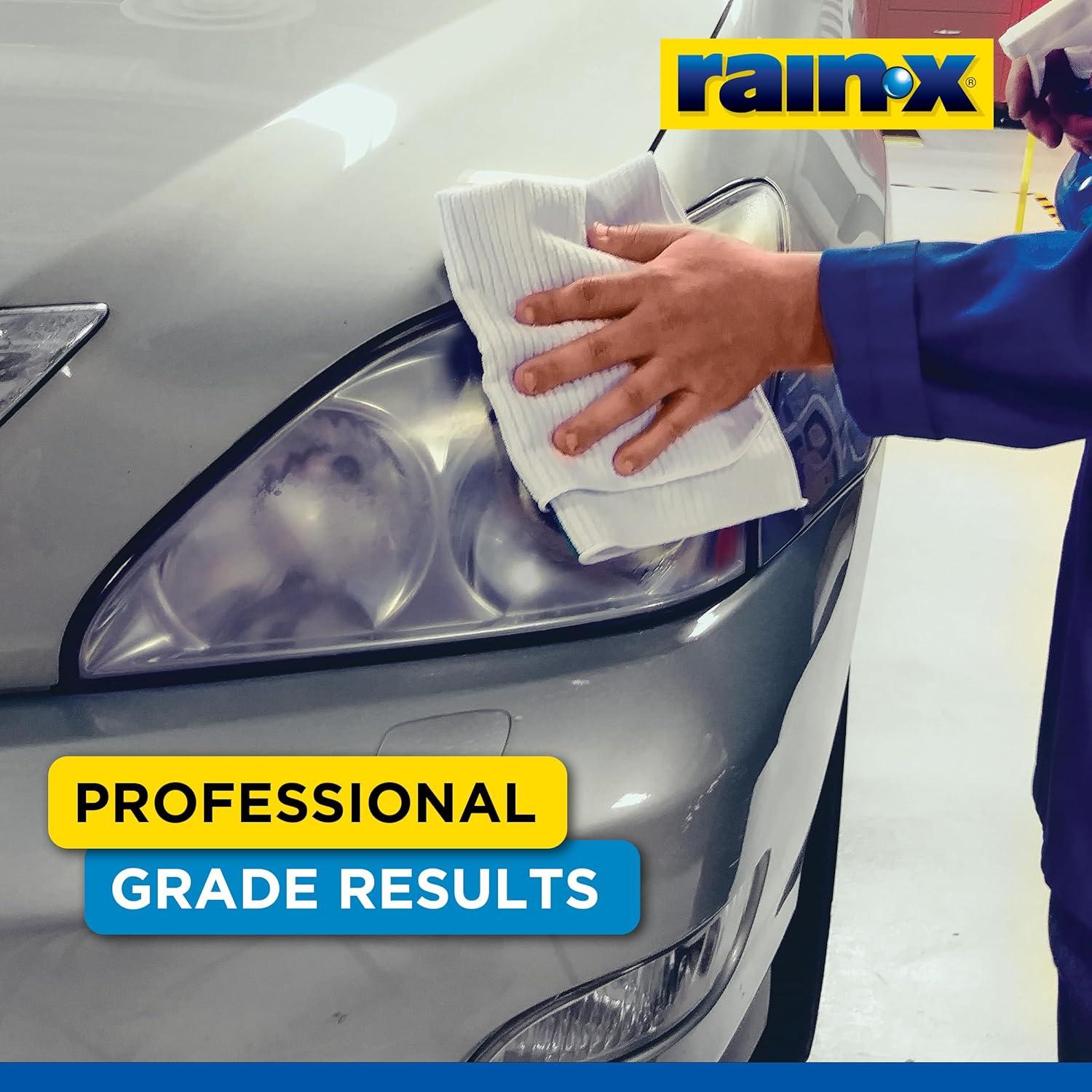 Kit de Restauración de Faros Rain-X 610153 - Limpiador y Pulidor