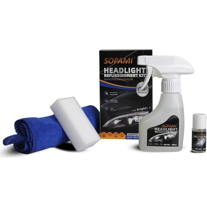 Kit de Restauración de Faros Automotrices SOPAMI - 298g