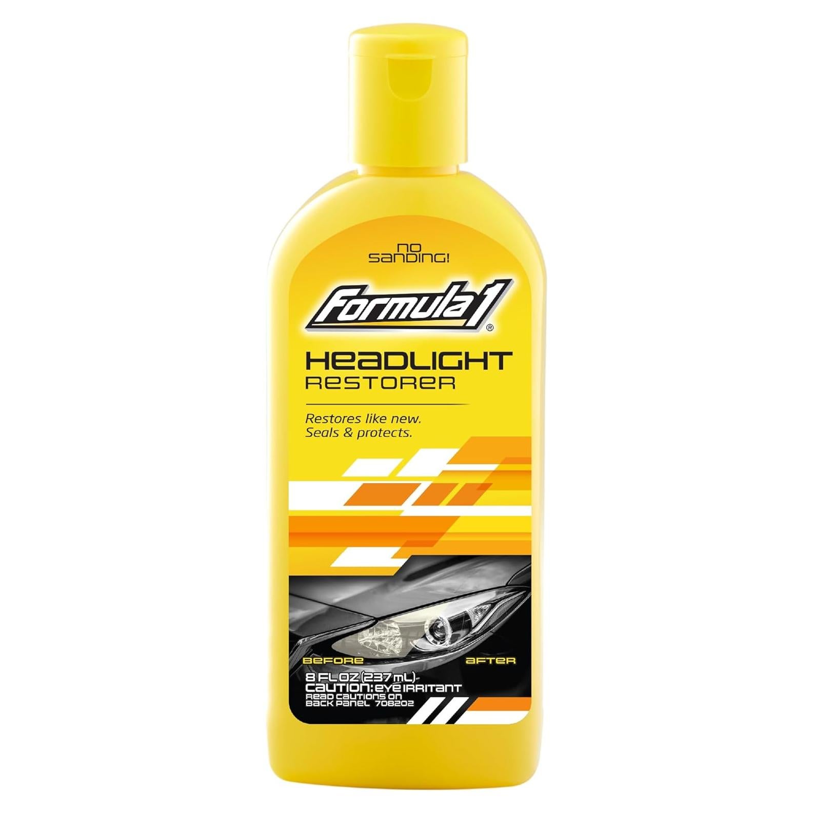 Restaurador y Sellador de Faros Formula 1 - 238 g, Un Paso