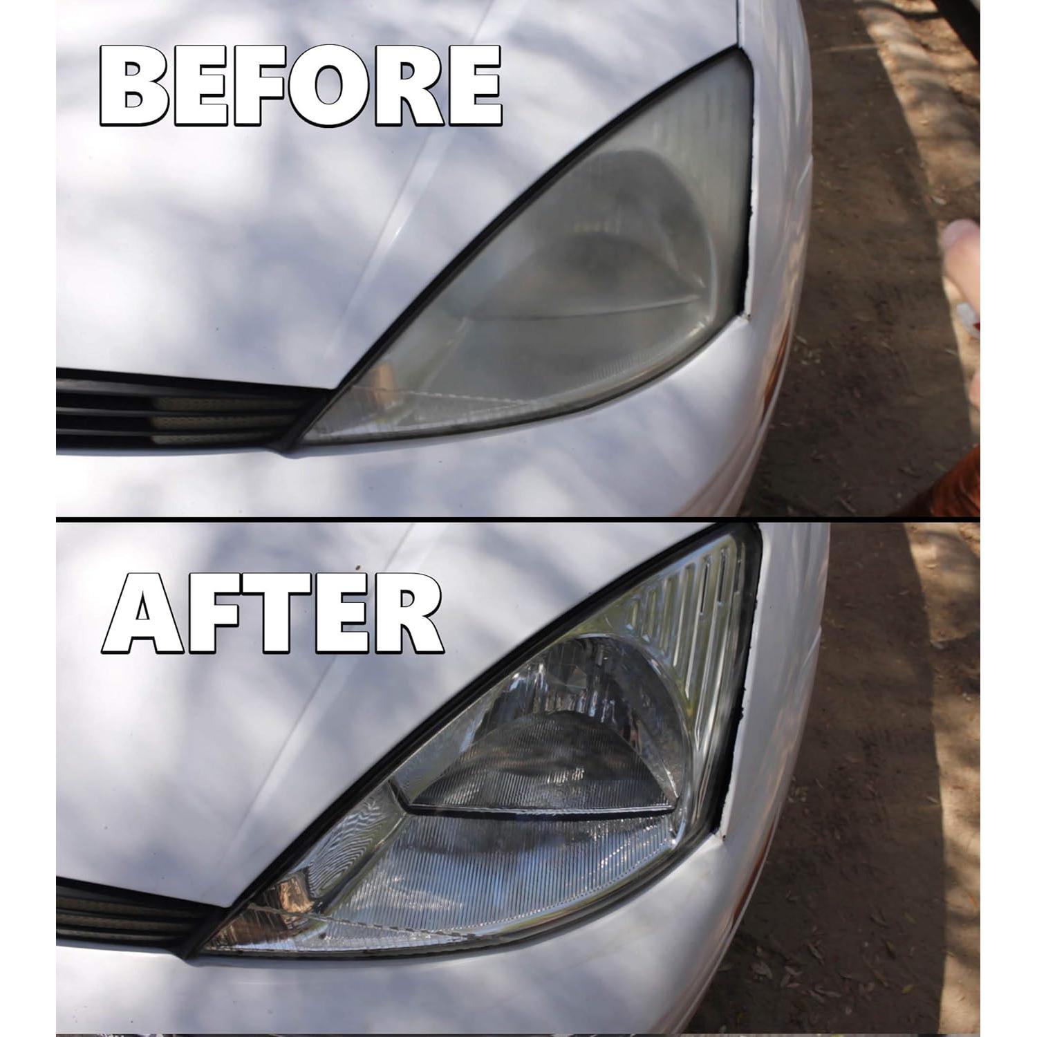 Kit de Restauración de Faros Clear Lights Tech RH1 - 3 Toallitas