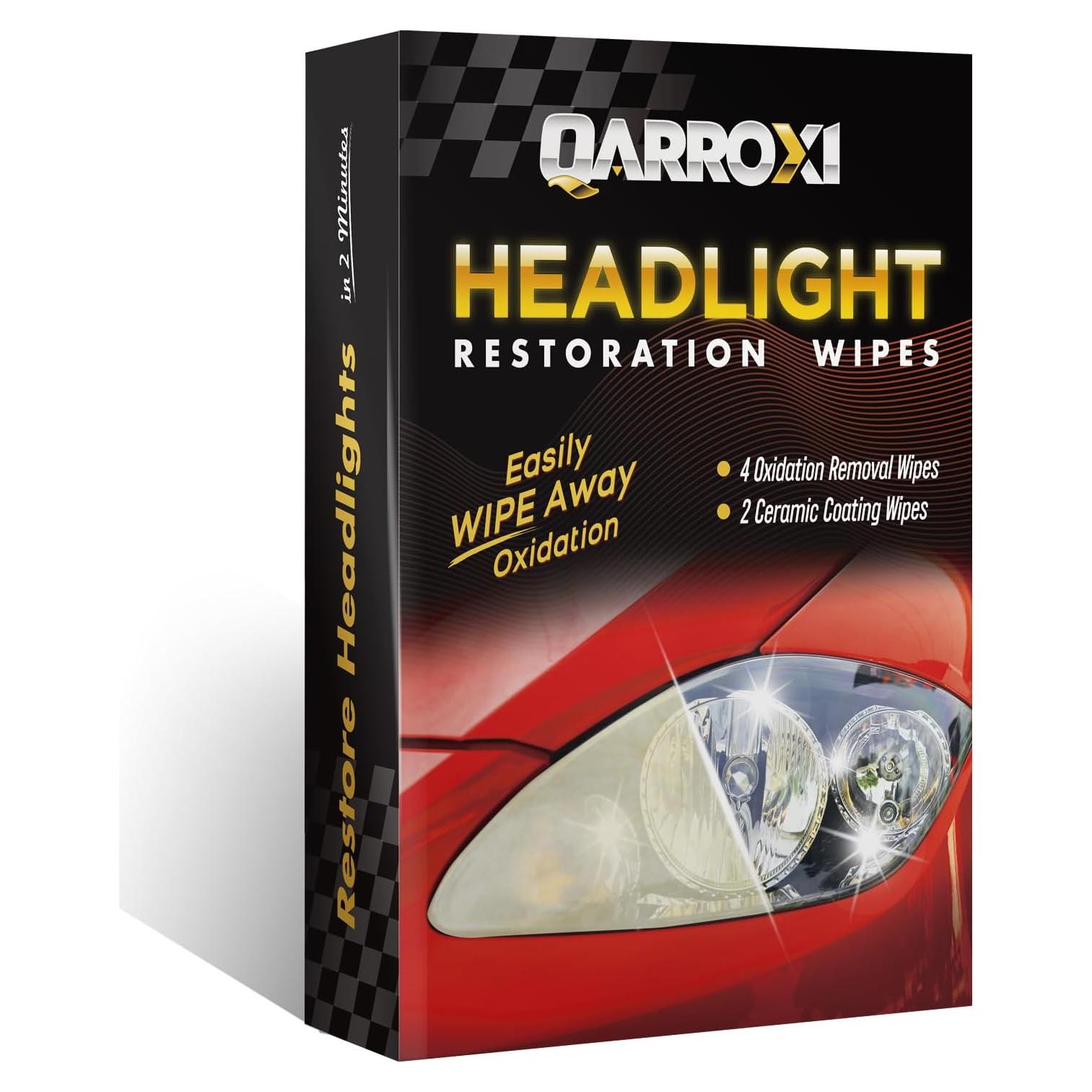 Kit de Restauración de Faros Qarroxi QX-2 - 2 Pasos