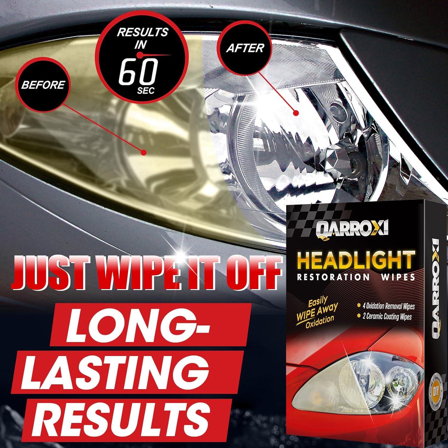 Kit de Restauración de Faros Qarroxi QX-2 - 2 Pasos