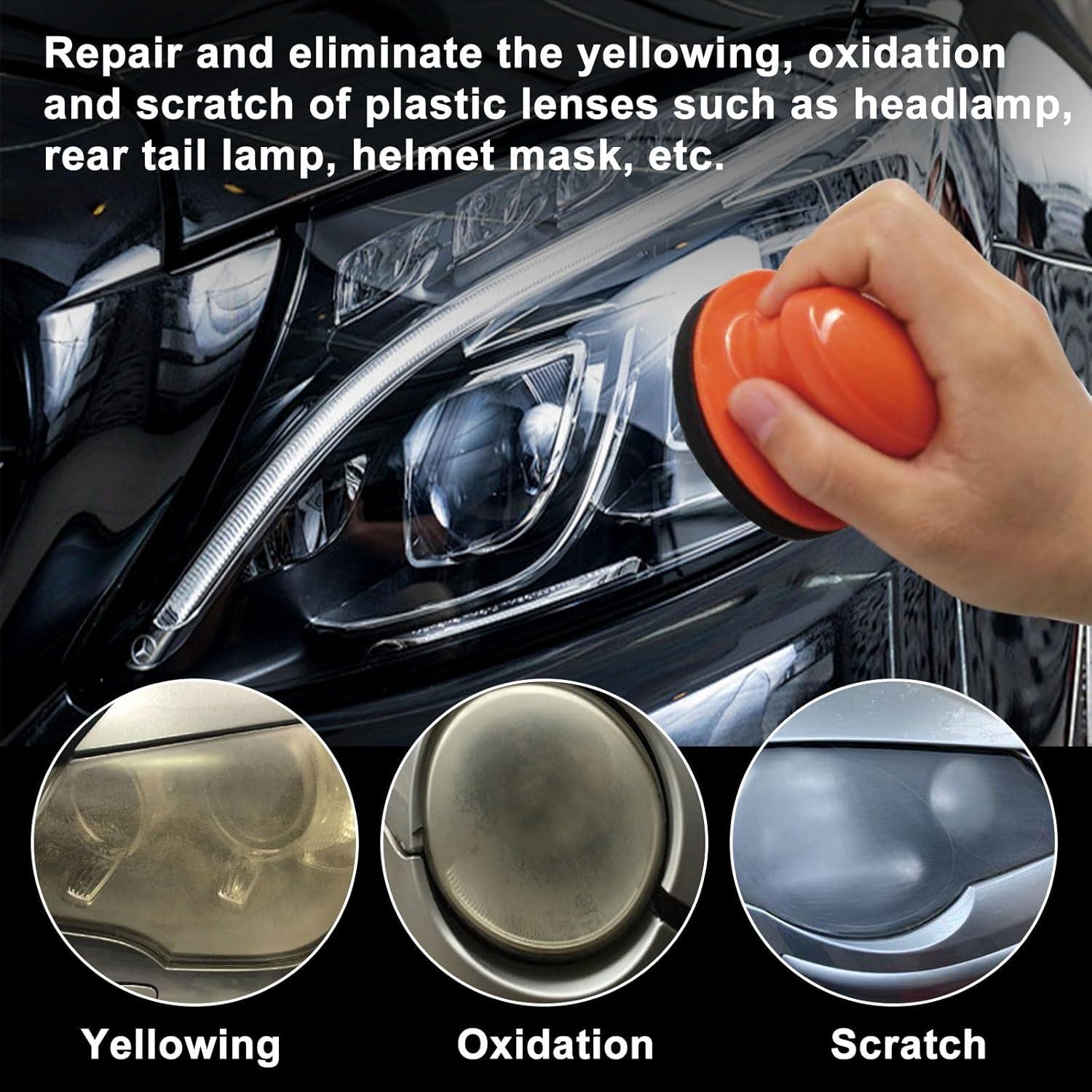 Kit de Restauración de Faros LOCBONDSO - 3 Pasos Efectivos